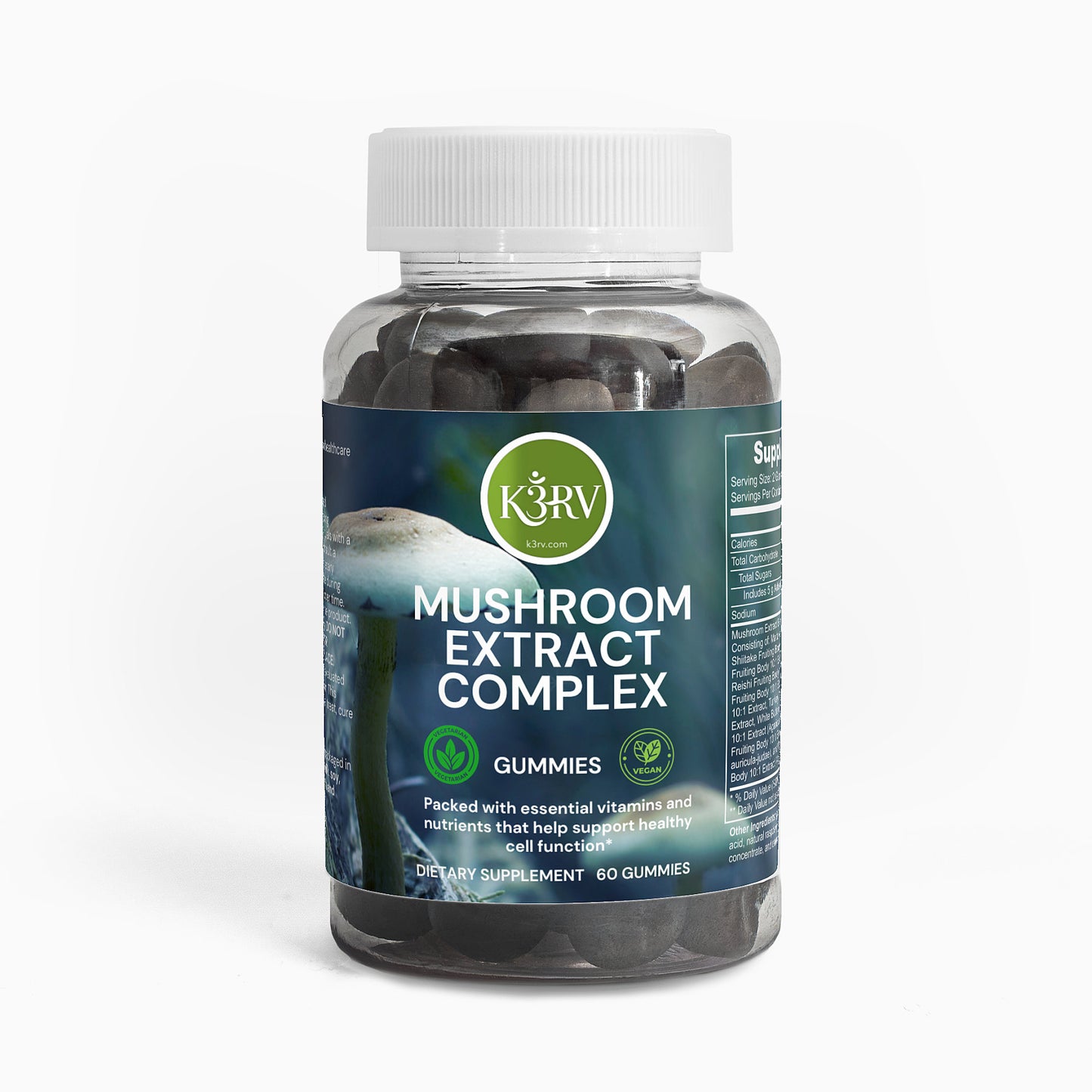 Mushroom Extract Complex (Vegan/Vegetarian)