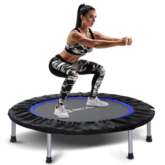 Foldable Rebounder Mini Trampoline 48"~ Great for Lymphatic Stimulation.